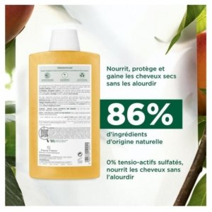 Klorane Nutrition – Cheveux Secs Shampoing à la Mangue 400 ml 03Parapharm - Algérie, Beauté, Santé , Bien-être...