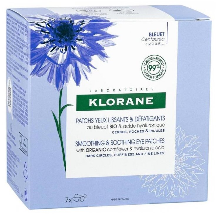 Klorane Patchs Yeux Lissants Hydro-Gel 7 x 2 Patchs 03Parapharm - Algérie, Beauté, Santé , Bien-être... Klorane Patchs Yeux Lissants Hydro-Gel 7 x 2 Patchs 03Parapharm - Algérie, Beauté, Santé , Bien-être...