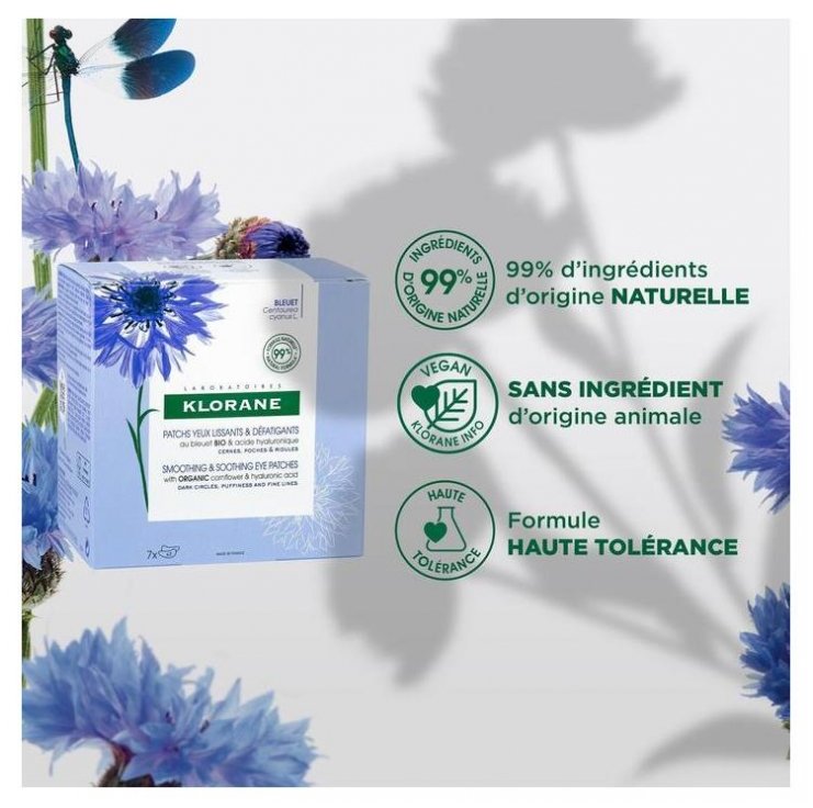 Klorane Patchs Yeux Lissants Hydro-Gel 7 x 2 Patchs 03Parapharm - Algérie, Beauté, Santé , Bien-être... Klorane Patchs Yeux Lissants Hydro-Gel 7 x 2 Patchs 03Parapharm - Algérie, Beauté, Santé , Bien-être...