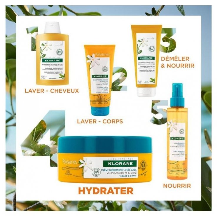 Klorane Polysianes Crème Sublimatrice Après-Soleil au Tamanu Bio et Monoï 200 ml 03Parapharm - Algérie, Beauté, Santé , Bien-être... Klorane Polysianes Crème Sublimatrice Après-Soleil au Tamanu Bio et Monoï 200 ml 03Parapharm - Algérie, Beauté, Santé , Bien-être...
