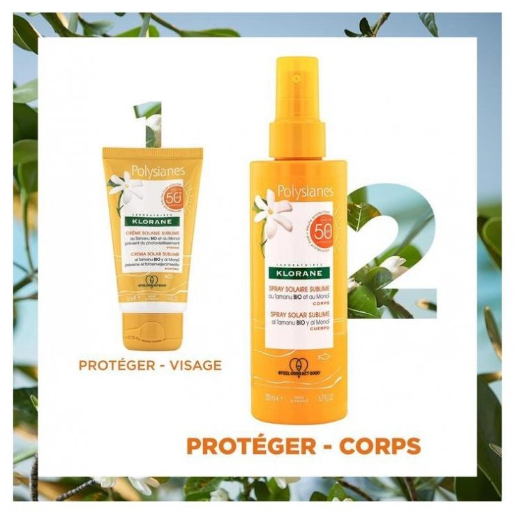 Klorane Spray Solaire Sublime au Tamanu Bio et Monoï SPF50 200 ml 03Parapharm - Algérie, Beauté, Santé , Bien-être... Klorane Spray Solaire Sublime au Tamanu Bio et Monoï SPF50 200 ml 03Parapharm - Algérie, Beauté, Santé , Bien-être...