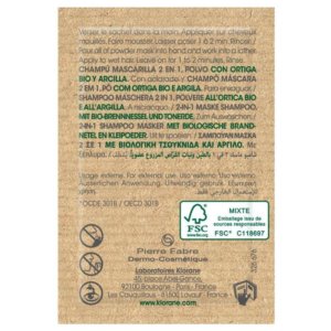 Klorane Shampoing Masque 2en1 Poudre à l&rsquo;Ortie Bio et à l&rsquo;Argile 8 Sachets 03Parapharm - Algérie, Beauté, Santé , Bien-être...