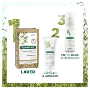 Klorane Shampoing Solide à l&rsquo;Avoine 80 g 03Parapharm - Algérie, Beauté, Santé , Bien-être...