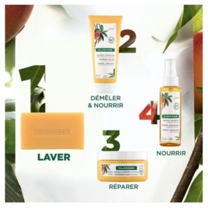 Klorane Shampoing Solide à la Mangue 80 g 03Parapharm - Algérie, Beauté, Santé , Bien-être...
