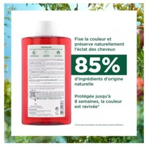 Klorane Éclat – Cheveux Colorés Shampoing à la Grenade 400 ml 03Parapharm - Algérie, Beauté, Santé , Bien-être...