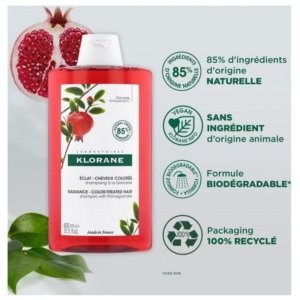 Klorane Éclat – Cheveux Colorés Shampoing à la Grenade 400 ml 03Parapharm - Algérie, Beauté, Santé , Bien-être...