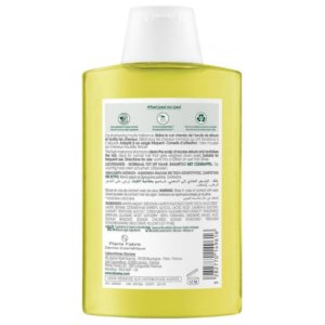 Klorane Légèreté – Cheveux Normaux à Gras Shampoing au Cédrat 200 ml 03Parapharm - Algérie, Beauté, Santé , Bien-être...