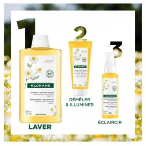 Klorane Illumine – Cheveux Blonds Shampoing à la Camomille 400 ml 03Parapharm - Algérie, Beauté, Santé , Bien-être... Klorane Illumine – Cheveux Blonds Shampoing à la Camomille 400 ml 03Parapharm - Algérie, Beauté, Santé , Bien-être...