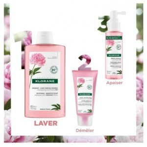 Klorane Apaisant – Cuir Chevelu Sensible Shampoing à la Pivoine Bio 200 ml 03Parapharm - Algérie, Beauté, Santé , Bien-être...