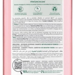 Klorane Apaisant – Cuir Chevelu Sensible Shampoing à la Pivoine Bio 400 ml 03Parapharm - Algérie, Beauté, Santé , Bien-être...