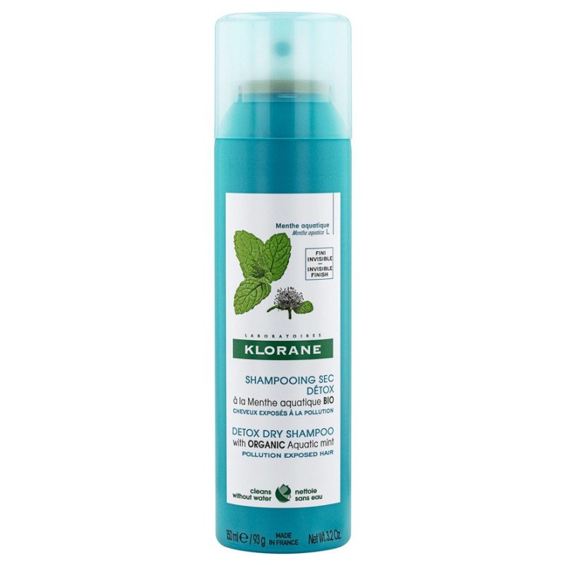 Klorane Shampoing Sec Détox à la Menthe Aquatique Bio 150 ml 03Parapharm - Algérie, Beauté, Santé , Bien-être... Klorane Shampoing Sec Détox à la Menthe Aquatique Bio 150 ml 03Parapharm - Algérie, Beauté, Santé , Bien-être...