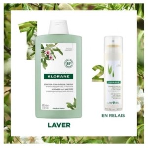 Klorane Douceur – Tous Types de Cheveux Shampoing Gainant à l’Amande 200 ml 03Parapharm - Algérie, Beauté, Santé , Bien-être... Klorane Douceur – Tous Types de Cheveux Shampoing Gainant à l’Amande 200 ml 03Parapharm - Algérie, Beauté, Santé , Bien-être...