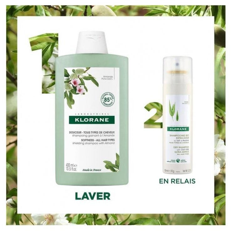 Klorane Douceur – Tous Types de Cheveux Shampoing Gainant à l’Amande 200 ml 03Parapharm - Algérie, Beauté, Santé , Bien-être... Klorane Douceur – Tous Types de Cheveux Shampoing Gainant à l’Amande 200 ml 03Parapharm - Algérie, Beauté, Santé , Bien-être...
