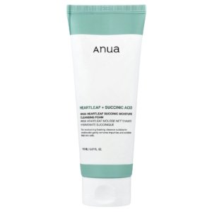 Anua  Heartleaf, Mousse nettoyante et hydratante succinique, 150 ml 03Parapharm - Algérie, Beauté, Santé , Bien-être...