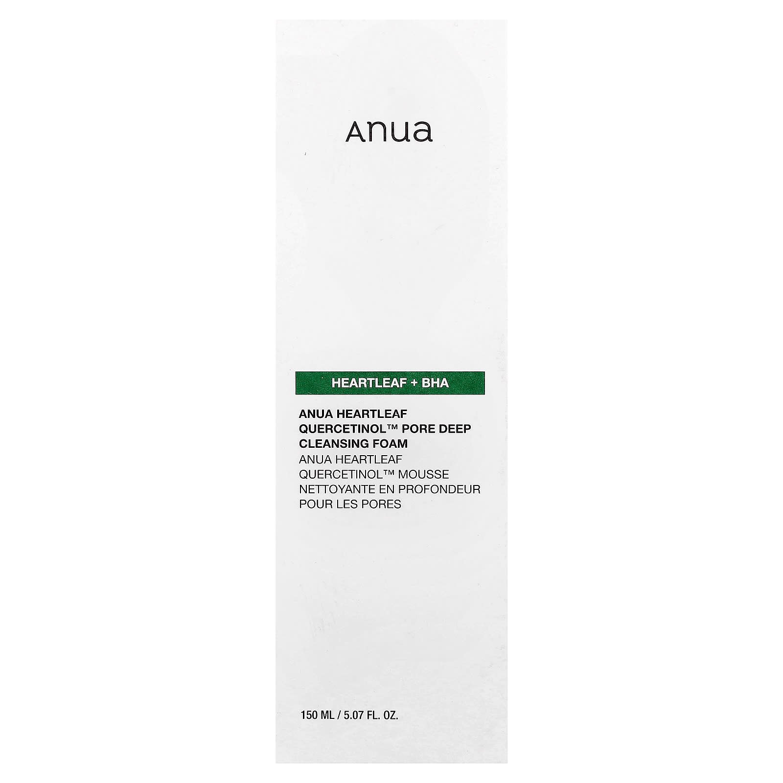 Anua Heartleaf Quercetinol™, Mousse nettoyante en profondeur pour les pores, 150 ml 03Parapharm - Algérie, Beauté, Santé , Bien-être... Anua Heartleaf Quercetinol™, Mousse nettoyante en profondeur pour les pores, 150 ml 03Parapharm - Algérie, Beauté, Santé , Bien-être...