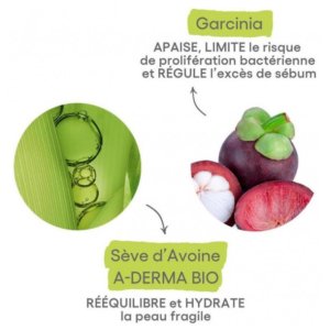 A-DERMA Biology AC Gel Moussant Nettoyant Purifiant Bio 400 ml 03Parapharm - Algérie, Beauté, Santé , Bien-être...