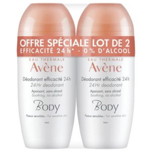 Avène Body Déodorant Efficacité 24H Lot de 2 x 50 ml 03Parapharm - Algérie, Beauté, Santé , Bien-être...