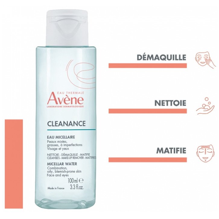 Avène Cleanance Eau Micellaire 100 ml 03Parapharm - Algérie, Beauté, Santé , Bien-être... Avène Cleanance Eau Micellaire 100 ml 03Parapharm - Algérie, Beauté, Santé , Bien-être...
