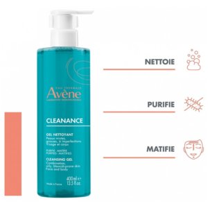 Avène Cleanance Gel Nettoyant 400 ml 03Parapharm - Algérie, Beauté, Santé , Bien-être...