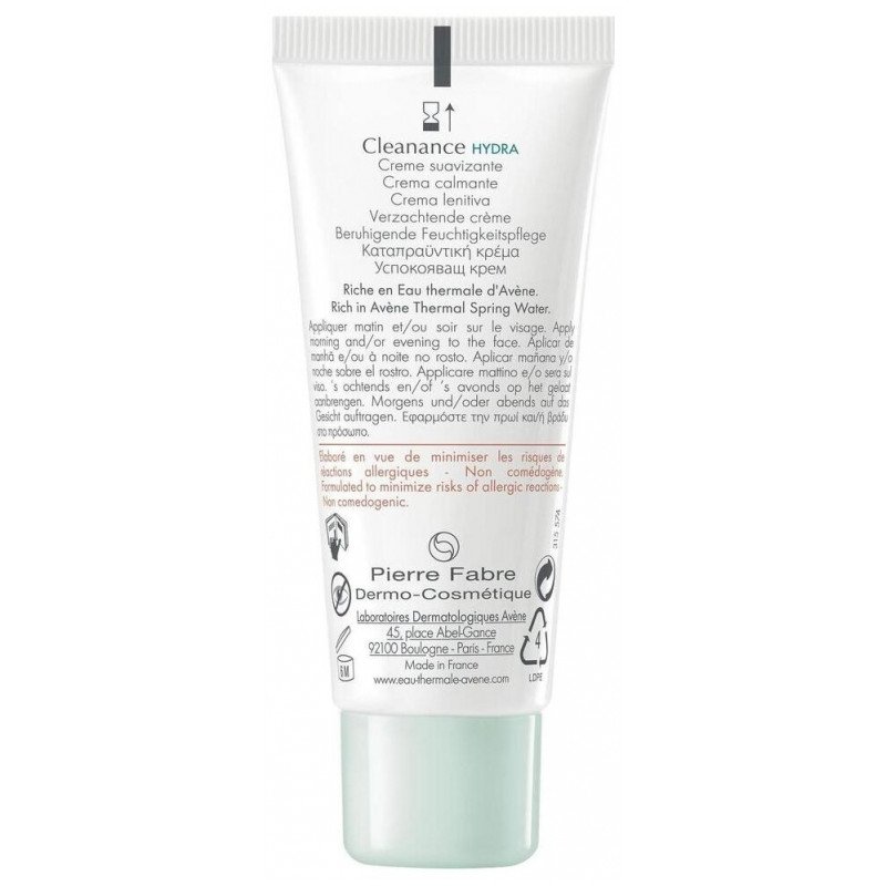 Avène Cleanance Hydra Crème Apaisante 40 ml 03Parapharm - Algérie, Beauté, Santé , Bien-être... Avène Cleanance Hydra Crème Apaisante 40 ml 03Parapharm - Algérie, Beauté, Santé , Bien-être...