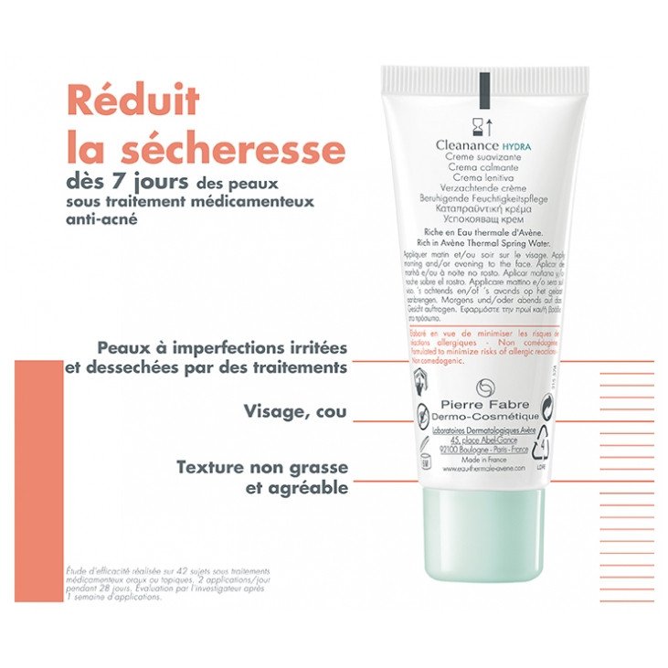 Avène Cleanance Hydra Crème Apaisante 40 ml 03Parapharm - Algérie, Beauté, Santé , Bien-être... Avène Cleanance Hydra Crème Apaisante 40 ml 03Parapharm - Algérie, Beauté, Santé , Bien-être...