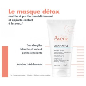 Avène Cleanance Masque Détox 50 ml 03Parapharm - Algérie, Beauté, Santé , Bien-être...