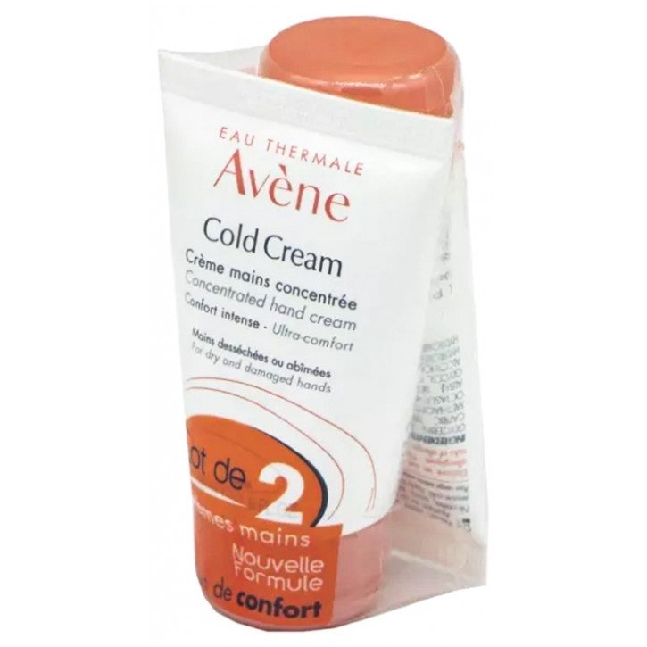 Avène Cold Cream Crème Mains Concentrée Lot de 2 x 50 ml 03Parapharm - Algérie, Beauté, Santé , Bien-être... Avène Cold Cream Crème Mains Concentrée Lot de 2 x 50 ml 03Parapharm - Algérie, Beauté, Santé , Bien-être...