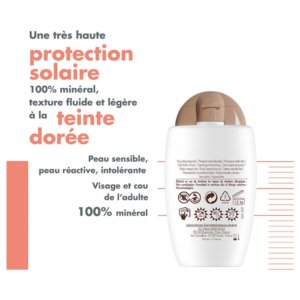 Avène Fluide Minéral Teinté SPF50+ 40 ml 03Parapharm - Algérie, Beauté, Santé , Bien-être...