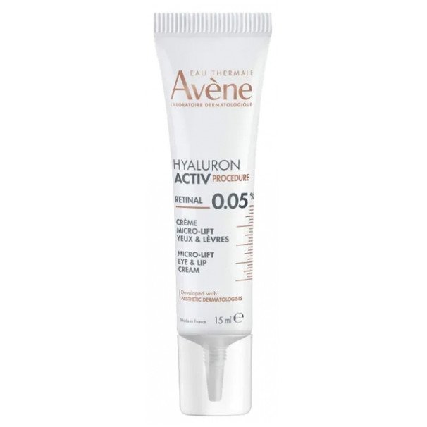 Avène Hyaluron Activ Procédure Retinal Crème Micro-Lift Yeux & Lèvres 15 ml 03Parapharm - Algérie, Beauté, Santé , Bien-être... Avène Hyaluron Activ Procédure Retinal Crème Micro-Lift Yeux & Lèvres 15 ml 03Parapharm - Algérie, Beauté, Santé , Bien-être...