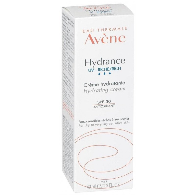 Avène Hydrance UV Riche Crème Hydratante SPF30 40 ml 03Parapharm - Algérie, Beauté, Santé , Bien-être... Avène Hydrance UV Riche Crème Hydratante SPF30 40 ml 03Parapharm - Algérie, Beauté, Santé , Bien-être...
