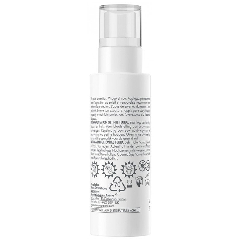 Avène Solaire Fluide Teinté Anti Pigmentation SPF50+ 40 ml 03Parapharm - Algérie, Beauté, Santé , Bien-être... Avène Solaire Fluide Teinté Anti Pigmentation SPF50+ 40 ml 03Parapharm - Algérie, Beauté, Santé , Bien-être...