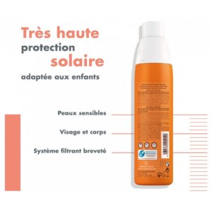 Avène Solaire Spray Enfant SPF50+ 200 ml 03Parapharm - Algérie, Beauté, Santé , Bien-être...