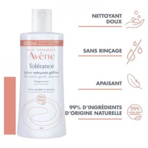 Avène Tolérance Lotion Nettoyante Gélifiée 400 ml 03Parapharm - Algérie, Beauté, Santé , Bien-être...