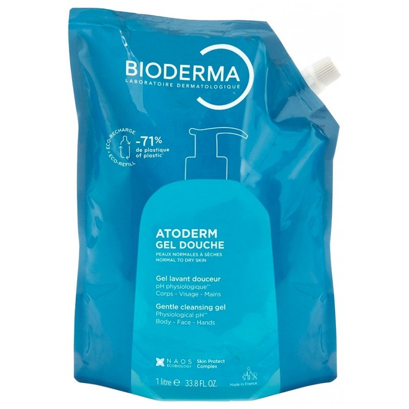 Bioderma Atoderm Gel Douche Éco-Recharge 1 L 03Parapharm - Algérie, Beauté, Santé , Bien-être... Bioderma Atoderm Gel Douche Éco-Recharge 1 L 03Parapharm - Algérie, Beauté, Santé , Bien-être...