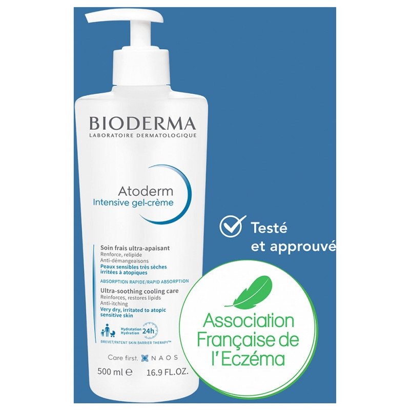 Bioderma Atoderm Intensive Gel-Crème Soin Frais Ultra-Apaisant 500 ml 03Parapharm - Algérie, Beauté, Santé , Bien-être... Bioderma Atoderm Intensive Gel-Crème Soin Frais Ultra-Apaisant 500 ml 03Parapharm - Algérie, Beauté, Santé , Bien-être...