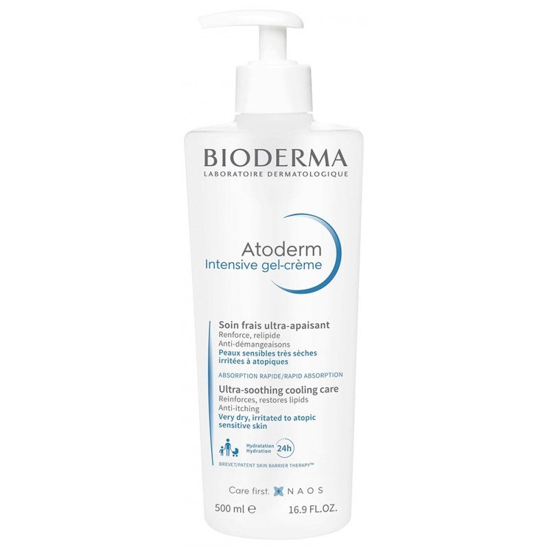 Bioderma Atoderm Intensive Gel-Crème Soin Frais Ultra-Apaisant 500 ml 03Parapharm - Algérie, Beauté, Santé , Bien-être... Bioderma Atoderm Intensive Gel-Crème Soin Frais Ultra-Apaisant 500 ml 03Parapharm - Algérie, Beauté, Santé , Bien-être...