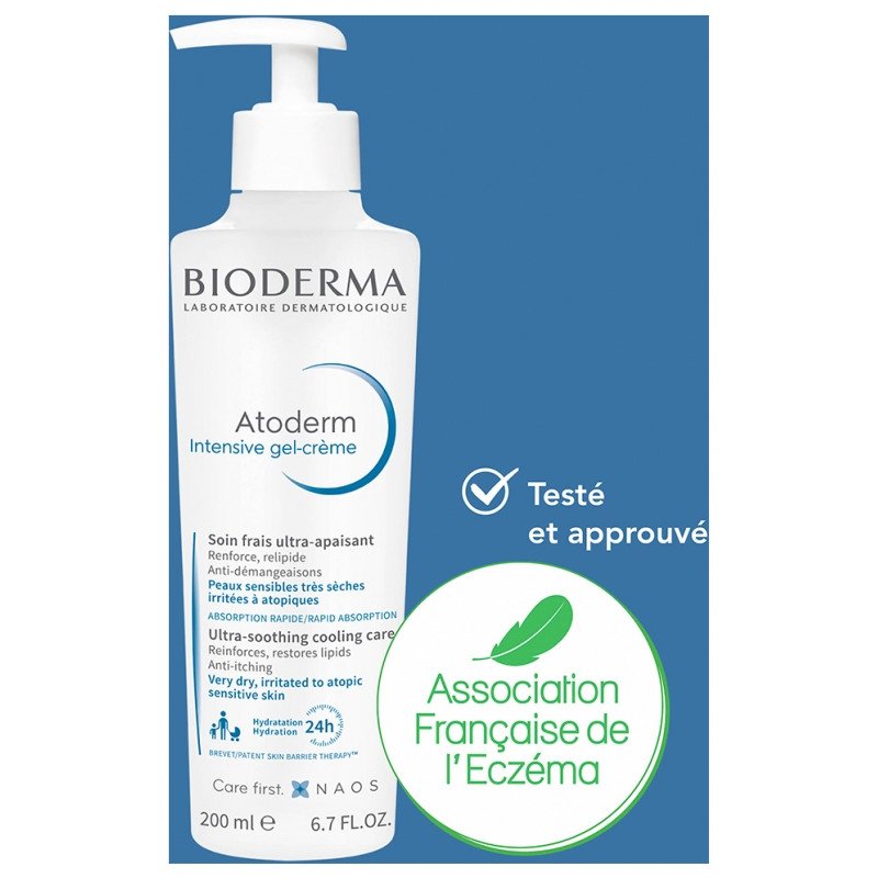 Bioderma Atoderm Intensive Gel-Crème Soin Frais Ultra-Apaisant 200 ml 03Parapharm - Algérie, Beauté, Santé , Bien-être... Bioderma Atoderm Intensive Gel-Crème Soin Frais Ultra-Apaisant 200 ml 03Parapharm - Algérie, Beauté, Santé , Bien-être...