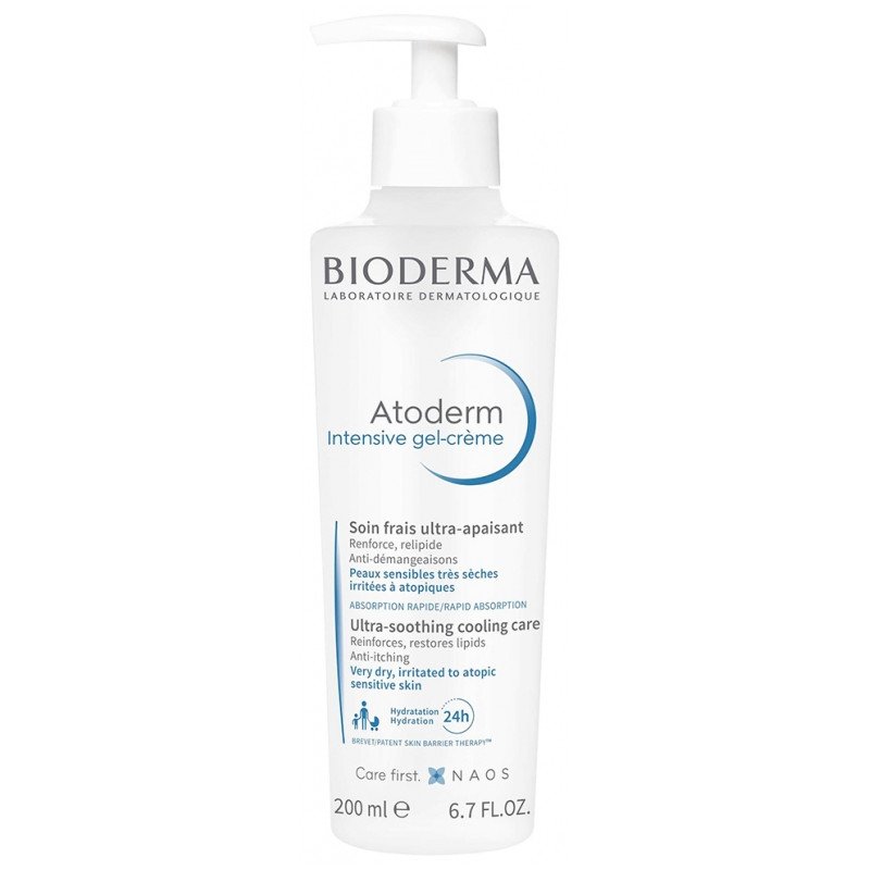 Bioderma Atoderm Intensive Gel-Crème Soin Frais Ultra-Apaisant 200 ml 03Parapharm - Algérie, Beauté, Santé , Bien-être... Bioderma Atoderm Intensive Gel-Crème Soin Frais Ultra-Apaisant 200 ml 03Parapharm - Algérie, Beauté, Santé , Bien-être...