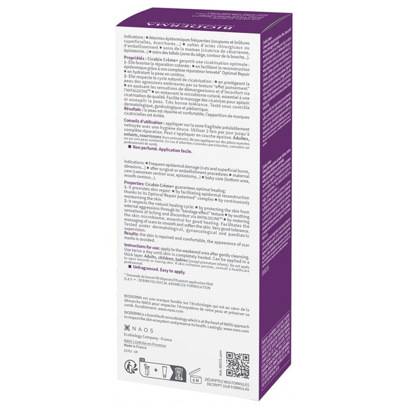 Bioderma Cicabio Crème+ 100 ml 03Parapharm - Algérie, Beauté, Santé , Bien-être... Bioderma Cicabio Crème+ 100 ml 03Parapharm - Algérie, Beauté, Santé , Bien-être...