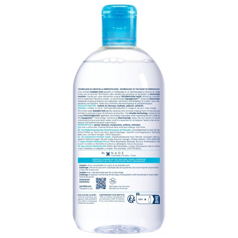Bioderma Hydrabio H2O Eau Micellaire Démaquillante Hydratante 500 ml 03Parapharm - Algérie, Beauté, Santé , Bien-être... Bioderma Hydrabio H2O Eau Micellaire Démaquillante Hydratante 500 ml 03Parapharm - Algérie, Beauté, Santé , Bien-être...