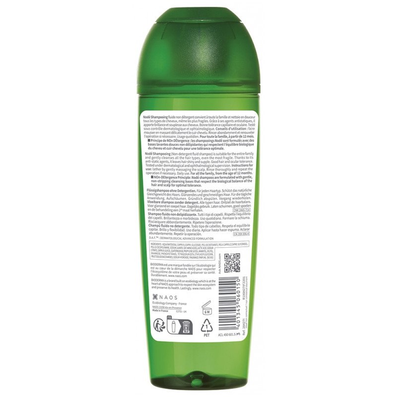 Bioderma Nodé Shampoing Fluide Non Détergent 200 ml 03Parapharm - Algérie, Beauté, Santé , Bien-être... Bioderma Nodé Shampoing Fluide Non Détergent 200 ml 03Parapharm - Algérie, Beauté, Santé , Bien-être...