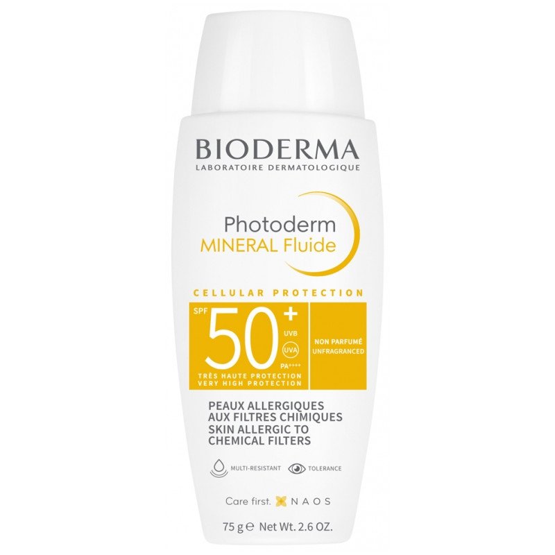 Bioderma Photoderm Mineral Fluide SPF50+ 75 g 03Parapharm - Algérie, Beauté, Santé , Bien-être... Bioderma Photoderm Mineral Fluide SPF50+ 75 g 03Parapharm - Algérie, Beauté, Santé , Bien-être...