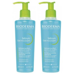 Bioderma Sébium Gel Moussant Nettoyant Purifiant Lot de 2 x 200 ml 03Parapharm - Algérie, Beauté, Santé , Bien-être... Bioderma Sébium Gel Moussant Nettoyant Purifiant Lot de 2 x 200 ml 03Parapharm - Algérie, Beauté, Santé , Bien-être...