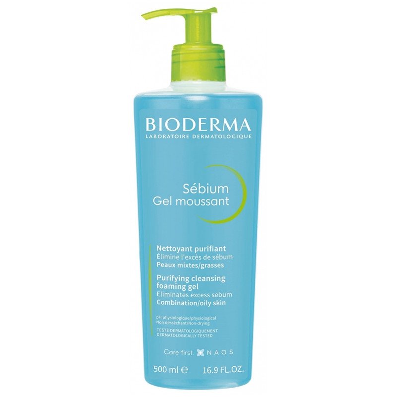 Bioderma Sébium Gel Moussant Nettoyant Purifiant 500 ml 03Parapharm - Algérie, Beauté, Santé , Bien-être... Bioderma Sébium Gel Moussant Nettoyant Purifiant 500 ml 03Parapharm - Algérie, Beauté, Santé , Bien-être...