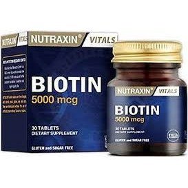 Nutraxin Biotine 5000mcg 03Parapharm - Algérie, Beauté, Santé , Bien-être...