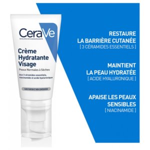CeraVe Crème Hydratante Visage 52 ml 03Parapharm - Algérie, Beauté, Santé , Bien-être...