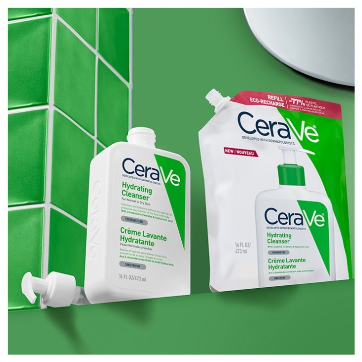 CeraVe Crème Lavante Hydratante 473 ml + Éco-Recharge 473 ml 03Parapharm - Algérie, Beauté, Santé , Bien-être... CeraVe Crème Lavante Hydratante 473 ml + Éco-Recharge 473 ml 03Parapharm - Algérie, Beauté, Santé , Bien-être...