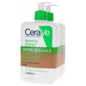 CeraVe Crème Lavante Hydratante Lot de 2 x 473 ml 03Parapharm - Algérie, Beauté, Santé , Bien-être...