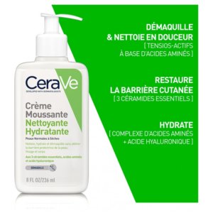 CeraVe Crème Moussante Nettoyante Hydratante Visage 236 ml 03Parapharm - Algérie, Beauté, Santé , Bien-être... CeraVe Crème Moussante Nettoyante Hydratante Visage 236 ml 03Parapharm - Algérie, Beauté, Santé , Bien-être...