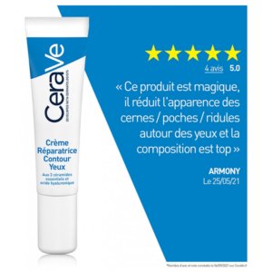 CeraVe Crème Réparatrice Contour Yeux 14 ml 03Parapharm - Algérie, Beauté, Santé , Bien-être...